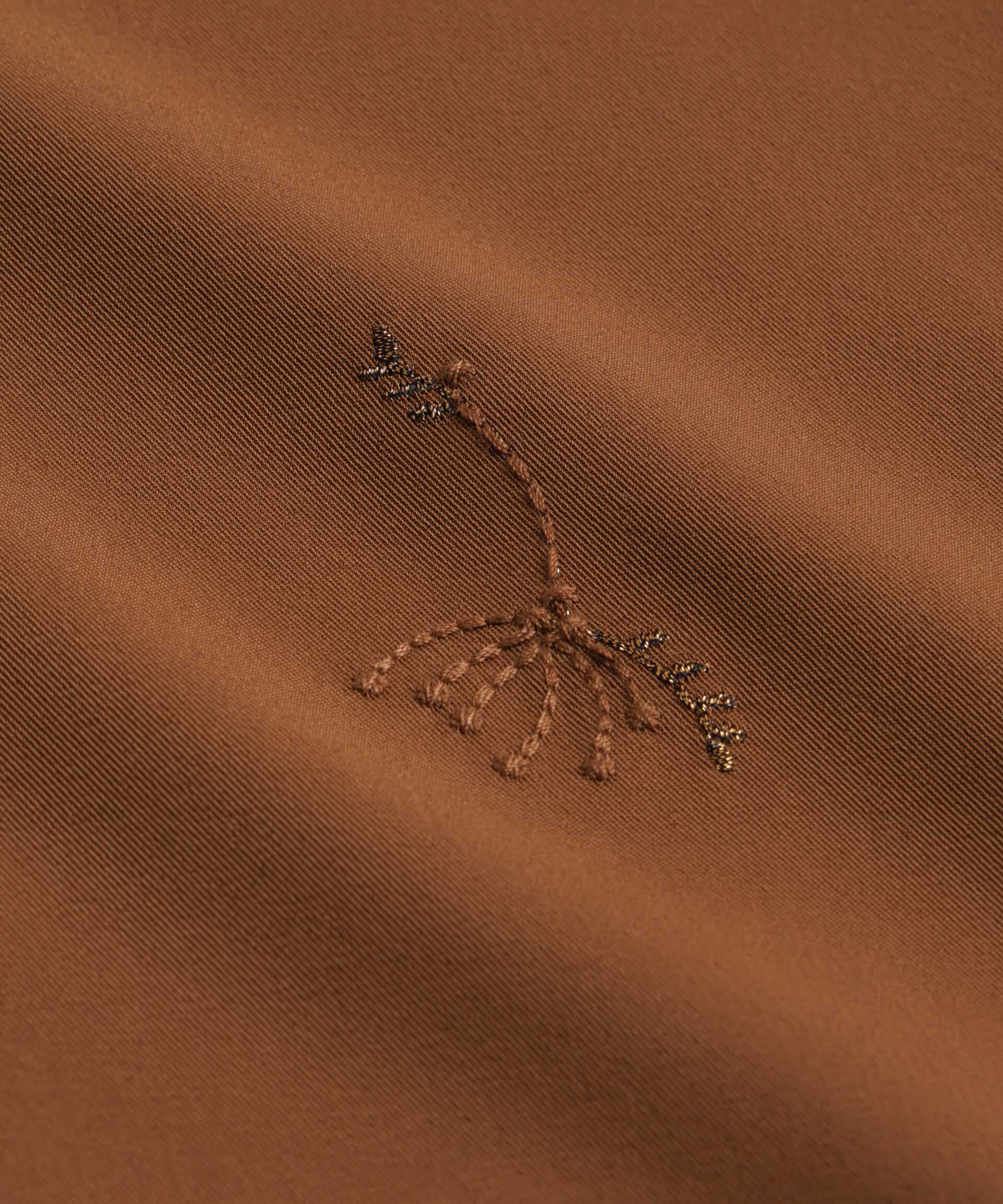 nano･universe「刺繍ツイルタンクブラウス(セットアップ可)」|シャツ・ブラウス|