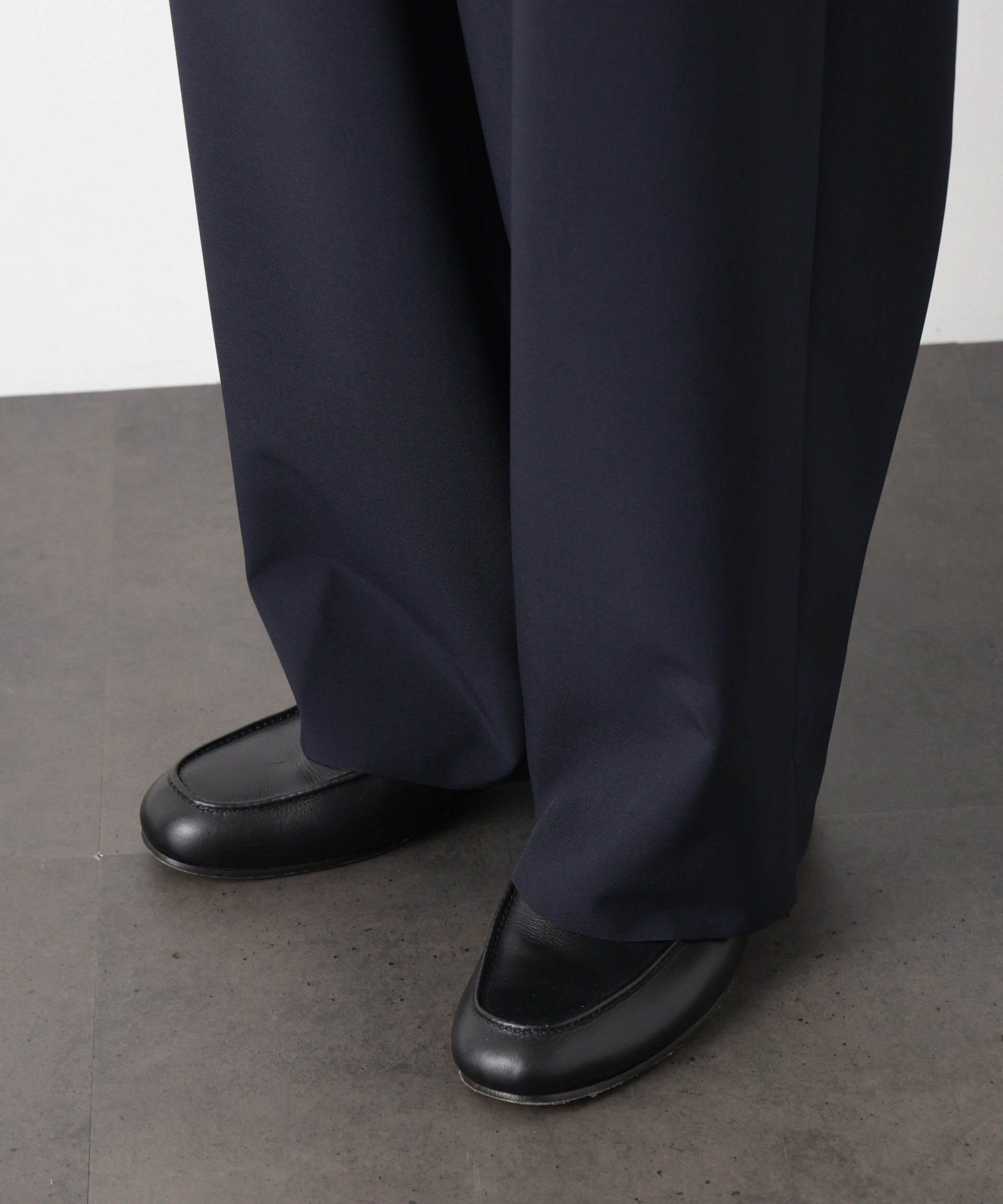 nano･universe「｢OtoNANO｣大人のワイドパンツ Reflax(R) ECOウエザークロスパンツ」|チノ|