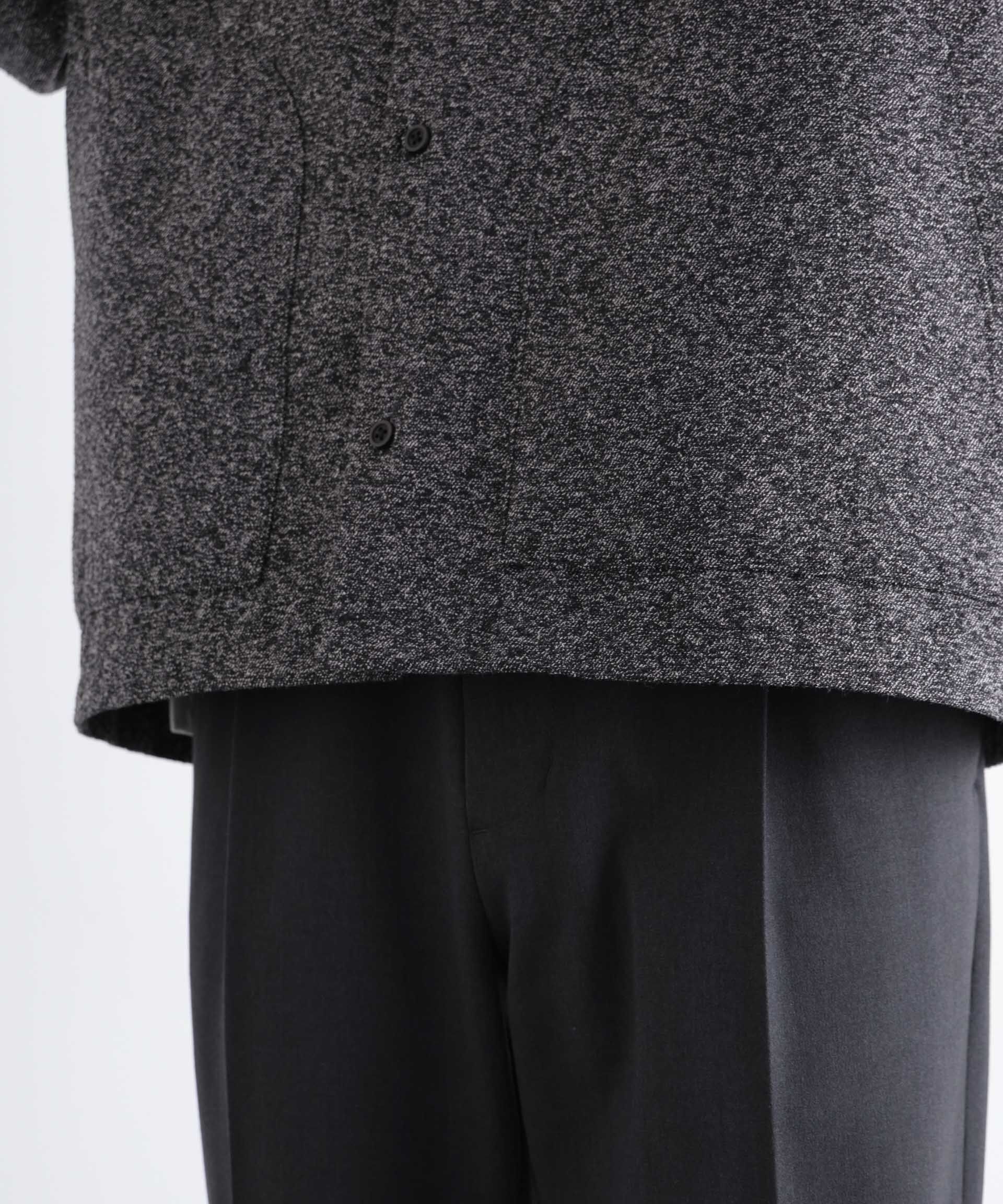 nano･universe「ネップポケットシャツ 半袖」|シャツ・ブラウス|