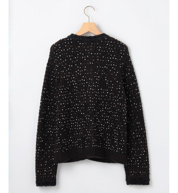 組曲「【WEB限定】スノーネップツイード ニットジャケット」|カーディガン|