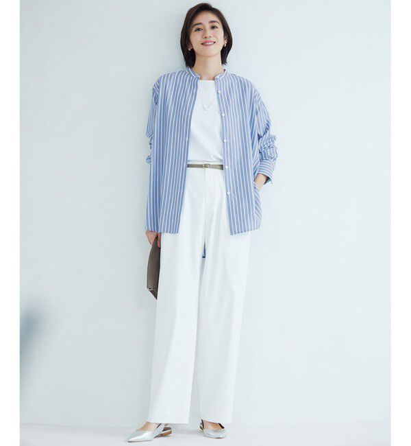 自由区「【SHIHOさん着用・名品・新色追加・累計3000枚突破】スーピマスムース タンクトップ」|タンクトップ|