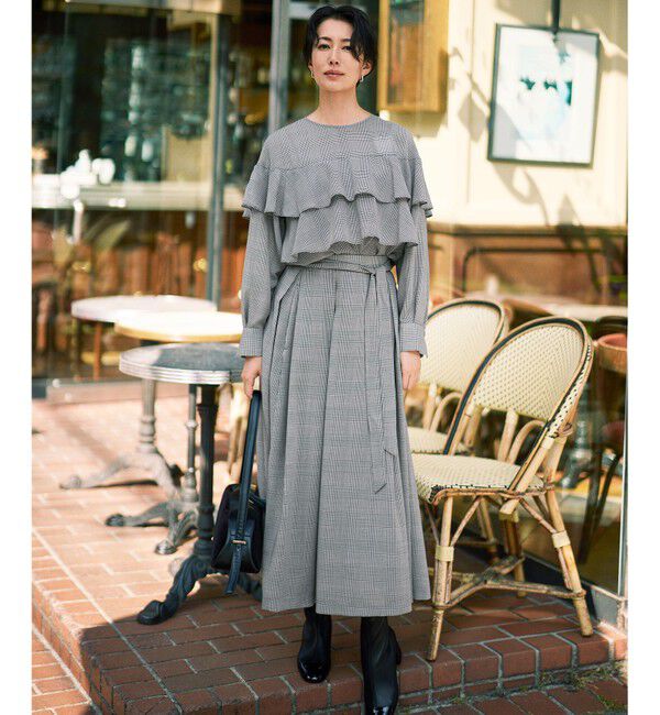 自由区「【SHIHOさん着用・秋から春まで履ける】ストレッチショート ブーツ」|ショートブーツ|