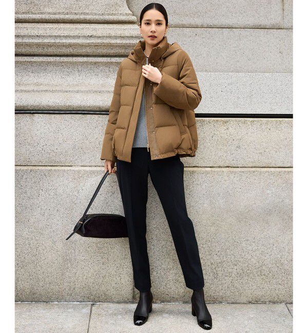 自由区「【SHIHOさん着用・秋から春まで履ける】ストレッチショート ブーツ」|ショートブーツ|