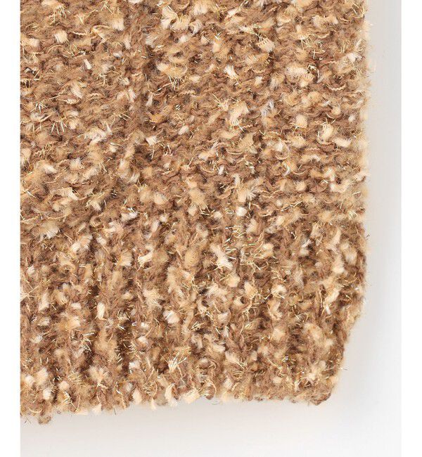 自由区「【カタログ掲載】ラメファンシーツイード カーディガン」|カーディガン|