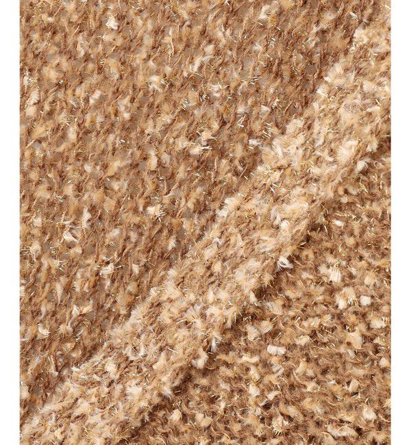 自由区「【カタログ掲載】ラメファンシーツイード カーディガン」|カーディガン|