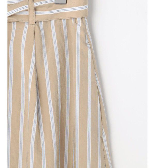 自由区「【SHIHOさん着用】ビスコースナイロンドビーストライプ スカート」|スカート|