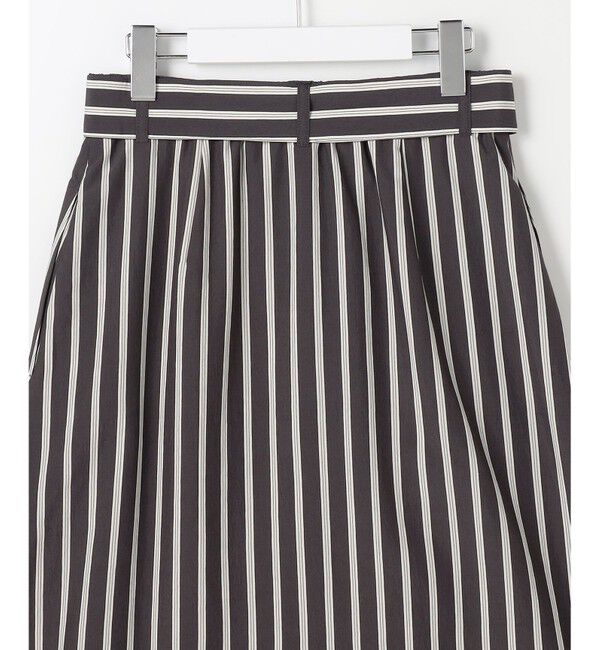 自由区「【SHIHOさん着用】ビスコースナイロンドビーストライプ スカート」|スカート|