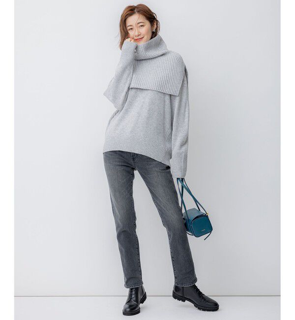 23区「【CLASSY.6月号掲載】23区DENIM ボーイフィット パンツ」|デニム|