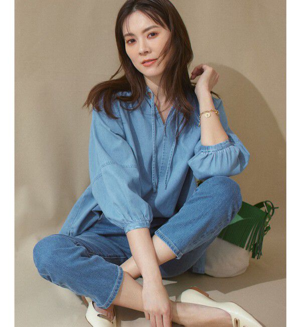 23区「【CLASSY.6月号掲載】23区DENIM ボーイフィット パンツ」|デニム|