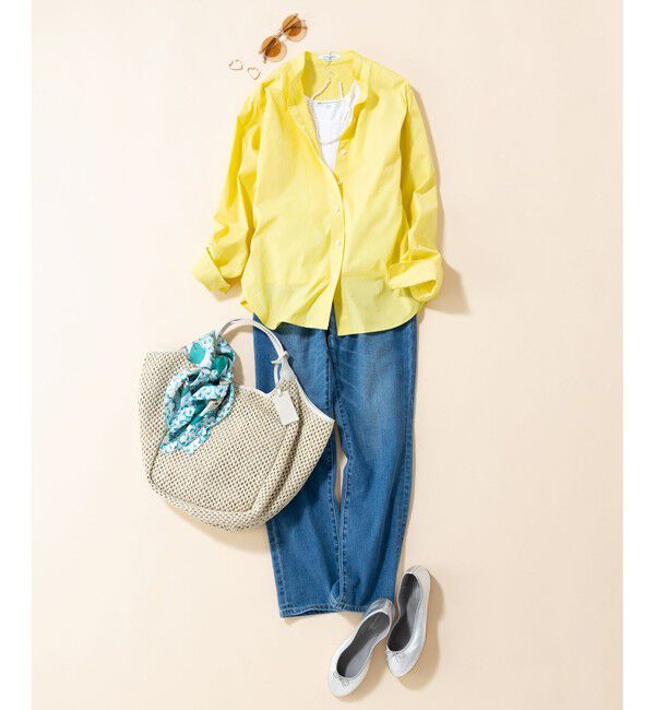 23区「【CLASSY.6月号掲載】23区DENIM ボーイフィット パンツ」|デニム|