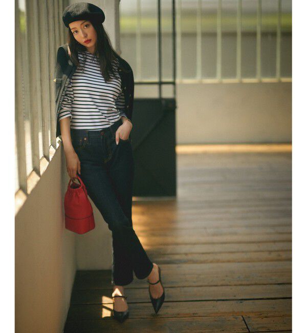 23区「【CLASSY.6月号掲載】23区DENIM ボーイフィット パンツ」|デニム|