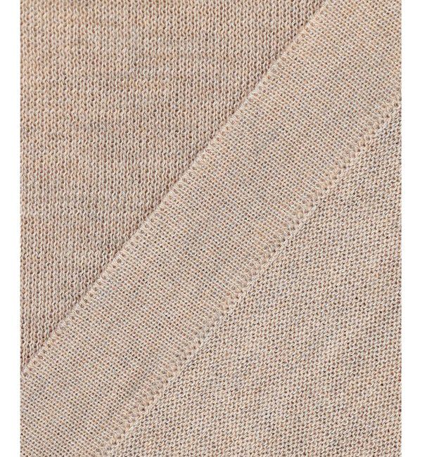 23区「【CanCam10月号掲載/新色追加】シャイニーシアー ノースリーブ ニット」|ニット・セーター|