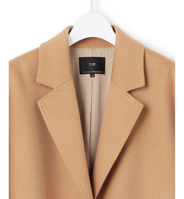 23区「ウールカシミヤビーバー チェスター コート」|チェスターコート|