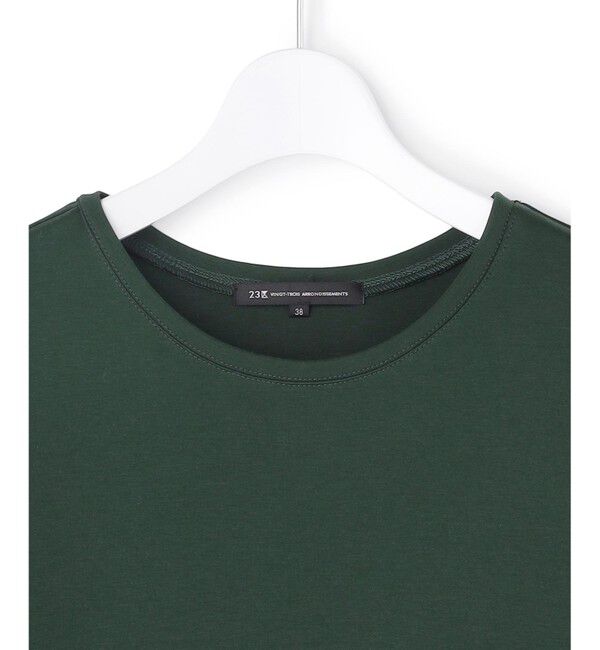 23区「ニットセットアップ プリーツコンビ ワンピース」|ワンピース|