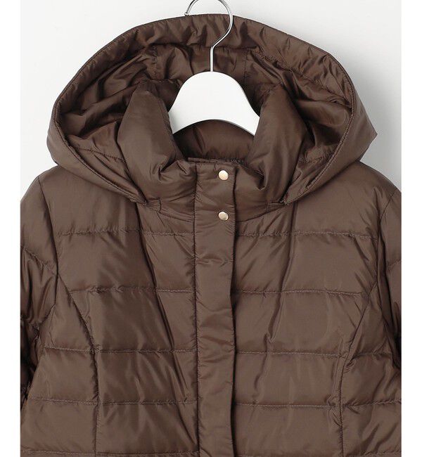 ANY SIS「【2WAY】シルキータフタロング ダウン」|ダウン|