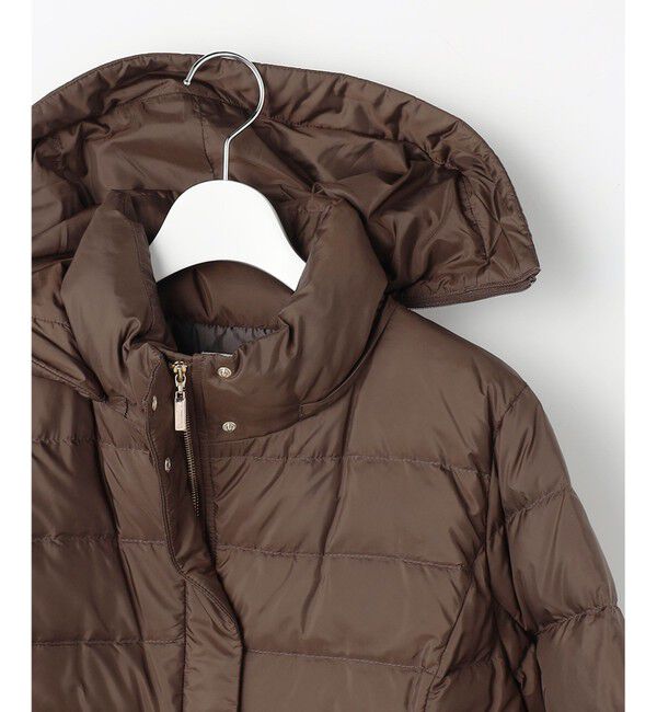 ANY SIS「【2WAY】シルキータフタロング ダウン」|ダウン|