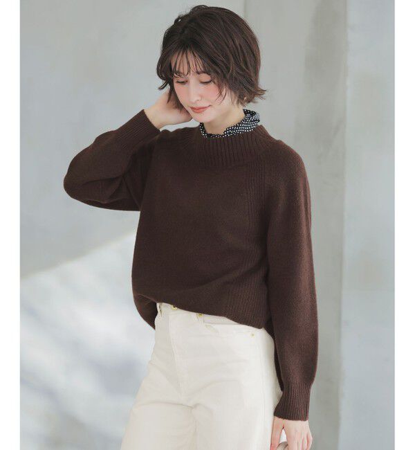 ANY SIS「ボートネックAir ニット」|ニット・セーター|