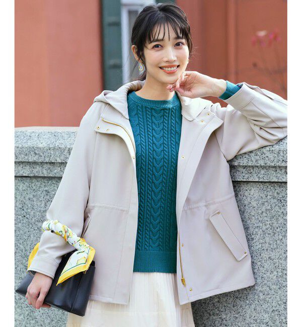 ANY SIS「【2WAY】エレカジストレッチ フーデットハーフ アウター」|その他|ﾗｲﾄｸﾞﾚ