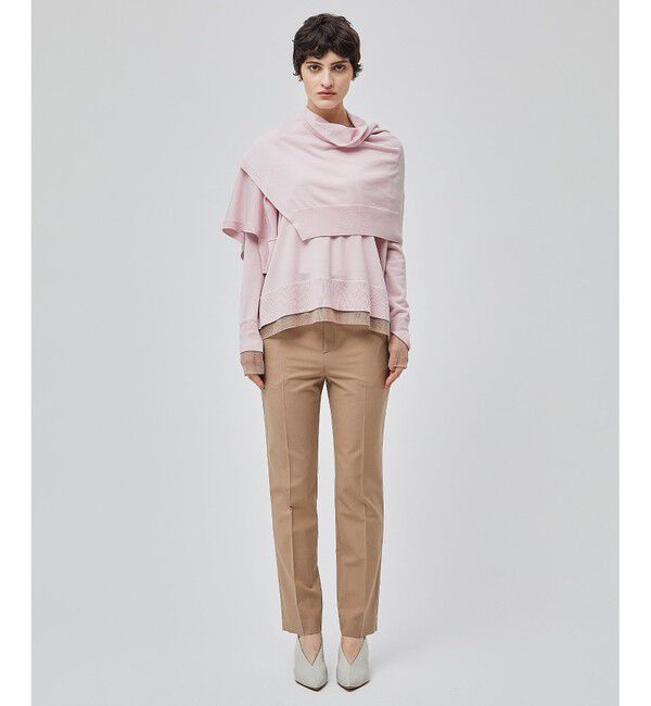 BEIGE,「【洗える】LA MONNAIE / ショールニット」|マフラー|