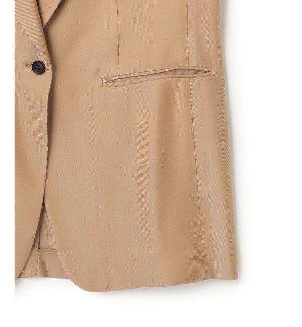 BEIGE,「【Oggi 11月号掲載】COBURN / シルク混ショールカラージャケット」|テーラードジャケット|