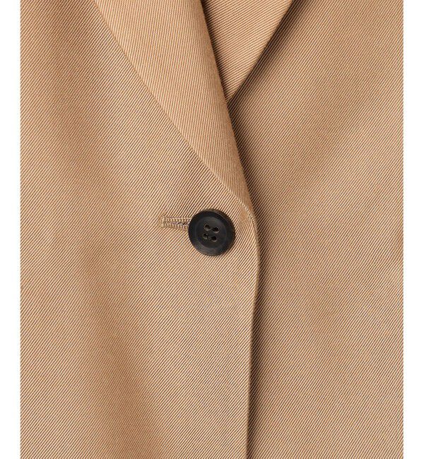 BEIGE,「【Oggi 11月号掲載】COBURN / シルク混ショールカラージャケット」|テーラードジャケット|