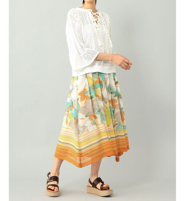  「メッシュレースニットトップ」|ニット・セーター|