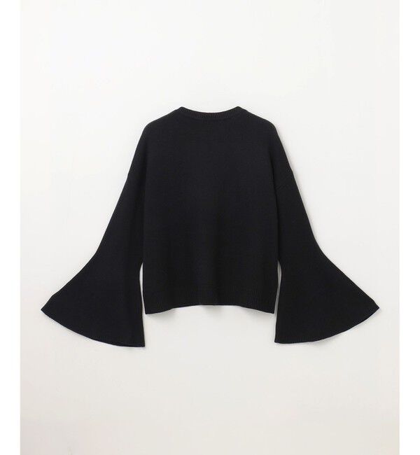 GRACE CONTINENTAL「フラワーフレアニットトップ」|ニット・セーター|