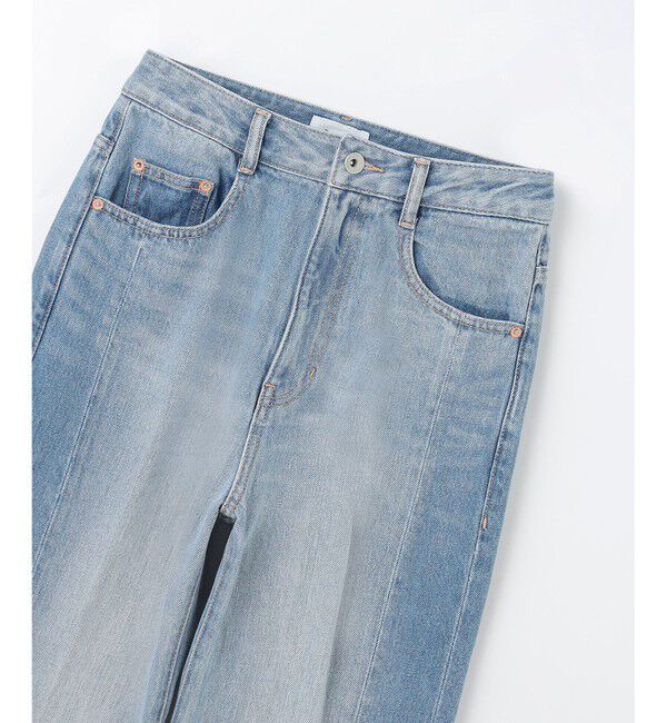 Diagram「サイド切替フレアデニムパンツ」|デニム|