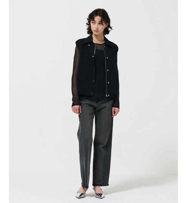 Diagram「サイド切替フレアデニムパンツ」|デニム|