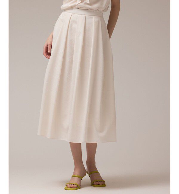 GRACE CONTINENTAL「フレアタックスカート」|スカート|