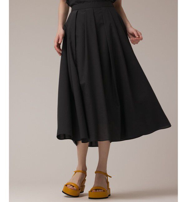 GRACE CONTINENTAL「フレアタックスカート」|スカート|