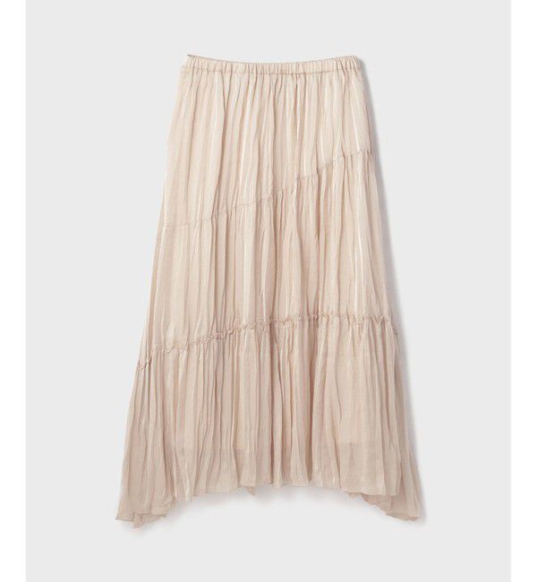 GRACE CONTINENTAL「ワッシャープリーツスカート」|スカート|