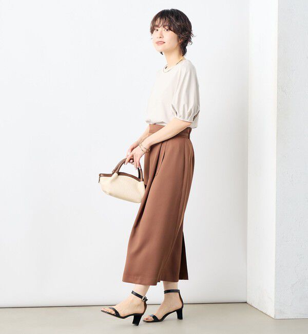 NOLLEY'S「高機能 LA＋スムース5分袖プルオーバーカットソー」|Tシャツ・カットソー|