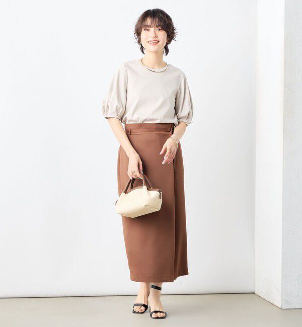 NOLLEY'S「高機能 LA＋スムース5分袖プルオーバーカットソー」|Tシャツ・カットソー|