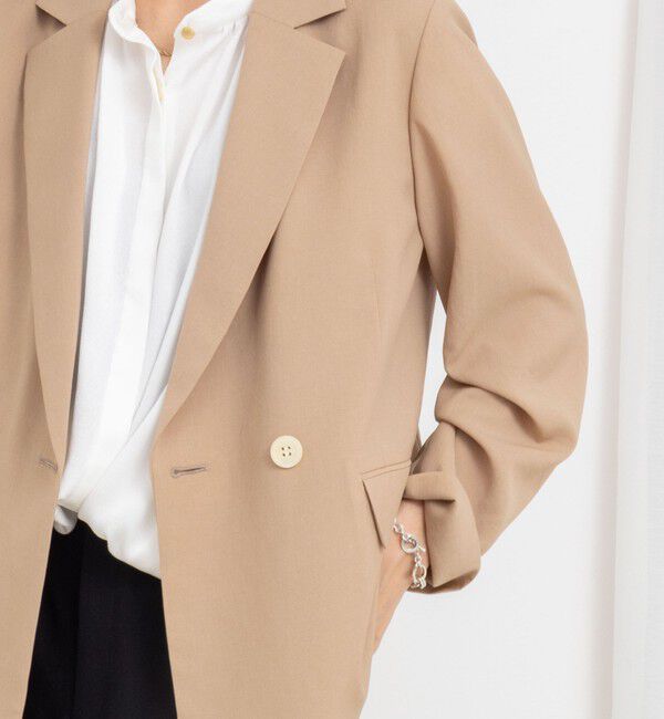 NOLLEY'S「ウォッシャブルエコボイルテーラードジャケット」|テーラードジャケット|