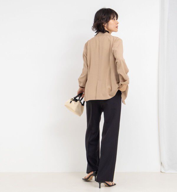 NOLLEY'S「ウォッシャブルエコボイルテーラードジャケット」|テーラードジャケット|