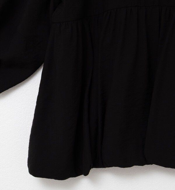 NOLLEY'S「ペプラムバルーンライトブルゾン」|ブルゾン・スタジャン|