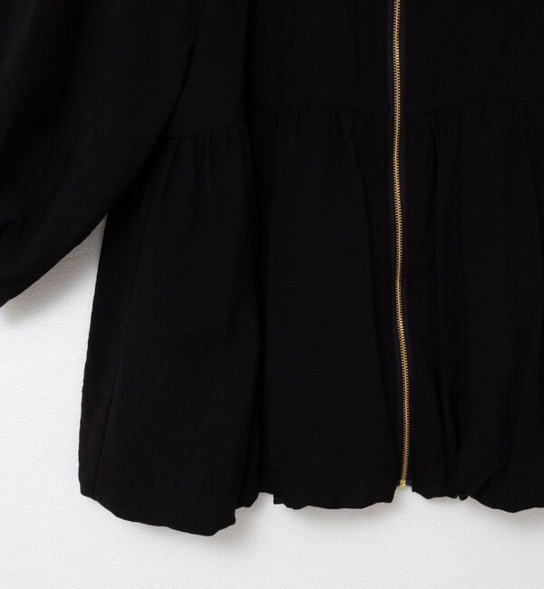 NOLLEY'S「ペプラムバルーンライトブルゾン」|ブルゾン・スタジャン|