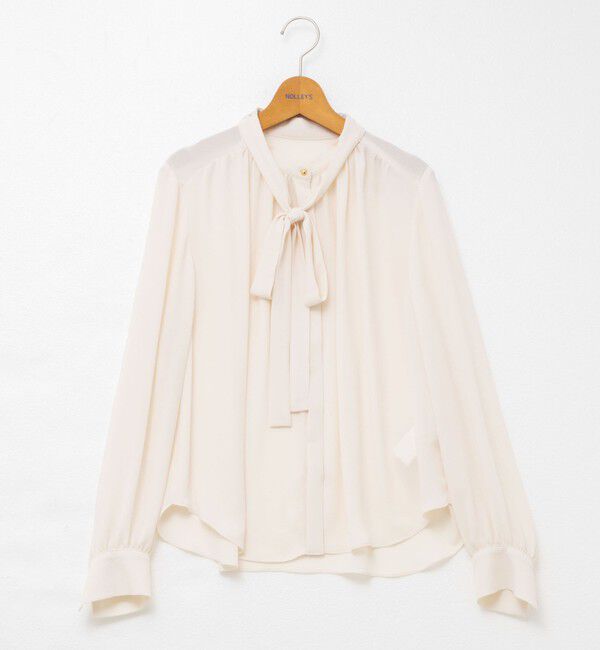 NOLLEY'S「ジョーゼットボウタイブラウス」|シャツ・ブラウス|