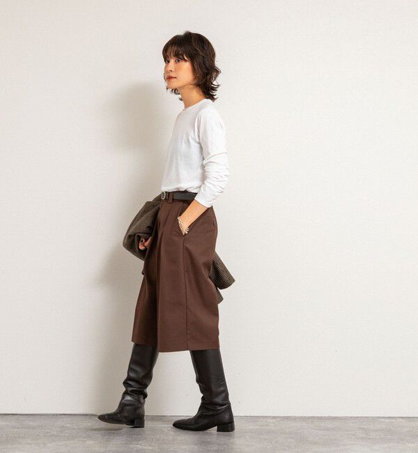 MAQWEL「【MAQWEL/マクウェル】MARUDOロングスリーブTee」|Tシャツ・カットソー|