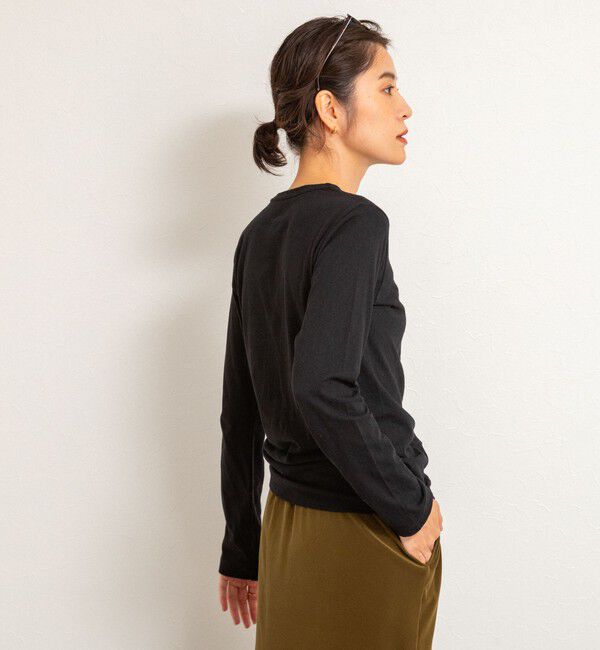 MAQWEL「【MAQWEL/マクウェル】MARUDOロングスリーブTee」|Tシャツ・カットソー|