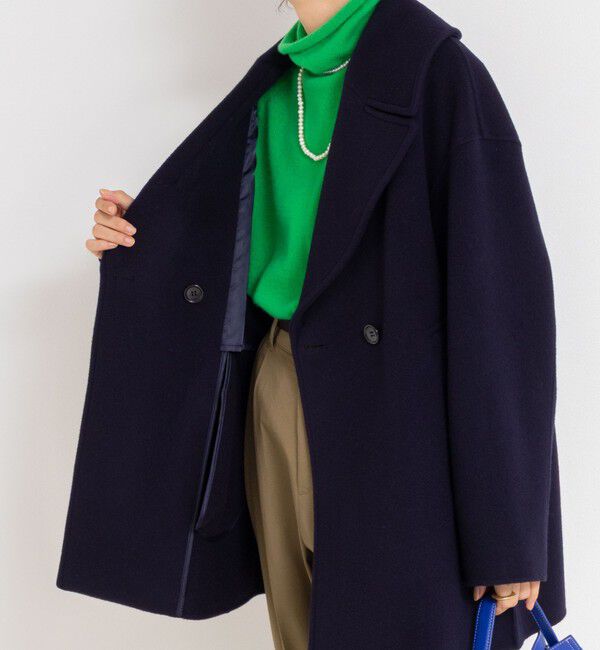 NOLLEY'S「【一部WEB限定アイテム】SP140リバーコート起毛メルトン仕上げ」|その他|