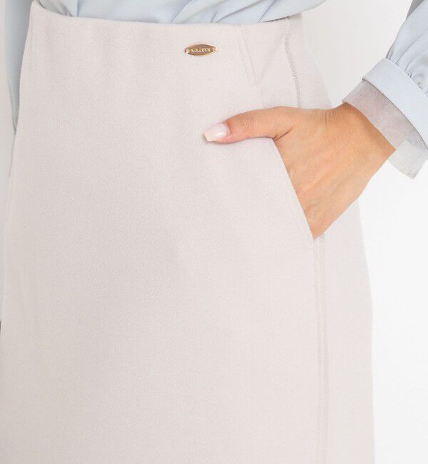 NOLLEY'S「【一部WEB限定カラー＆サイズ】ウォッシャブルＷジャージタイトスカート」|タイト|