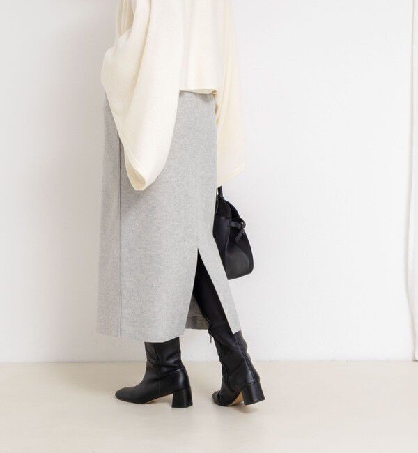 NOLLEY'S「【一部WEB限定カラー＆サイズ】ウォッシャブルＷジャージタイトスカート」|タイト|