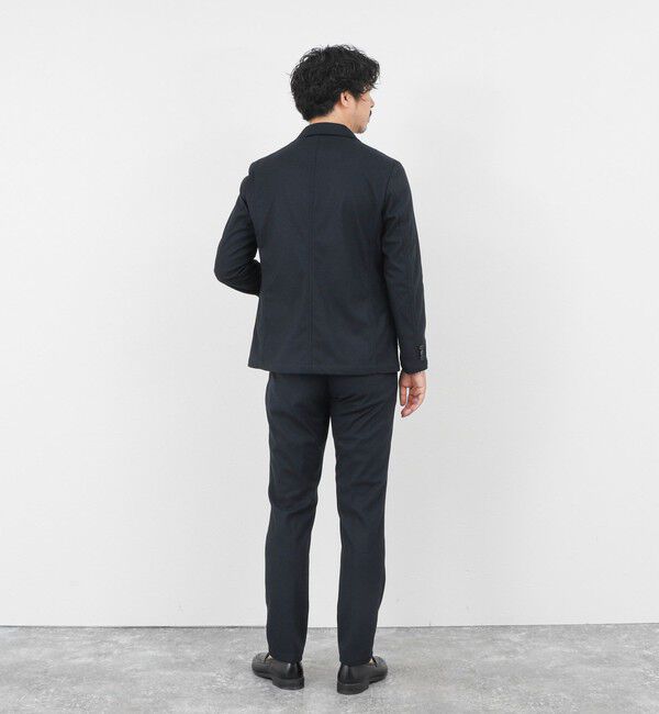 NOLLEY'S goodman「《セットアップ対応》【Active Jersey】ホームスパン ストレッチイージーJK」|テーラードジャケット|