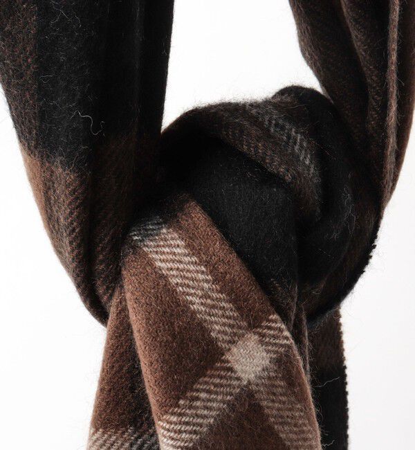 NOLLEY'S goodman「カシミヤチェックマフラー30」|ストール|