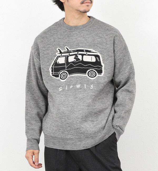 NOLLEY'S goodman「【STONEWOLD】WAGON ウォッシャブル CN 25AW」|ニット・セーター|