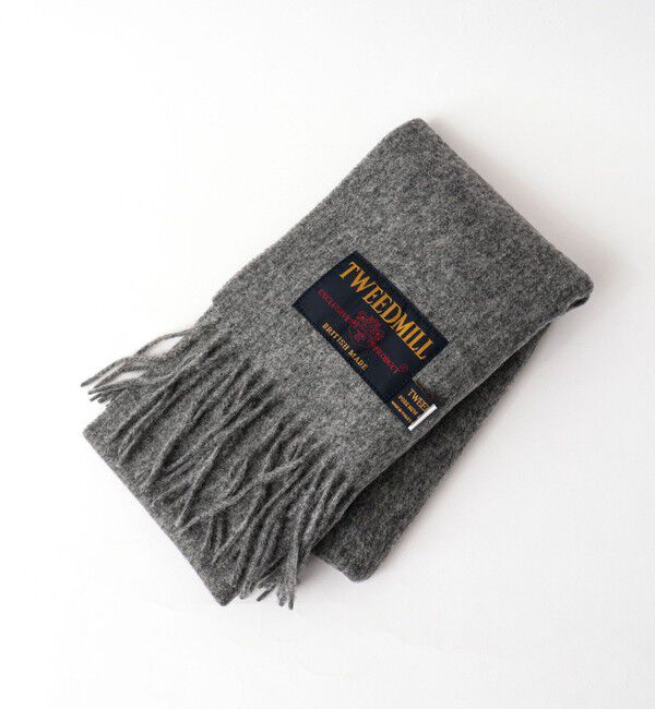 NOLLEY'S goodman「【TWEEDMILL/ツイードミル】Lambswool Muffler Solid 25」|マフラー|