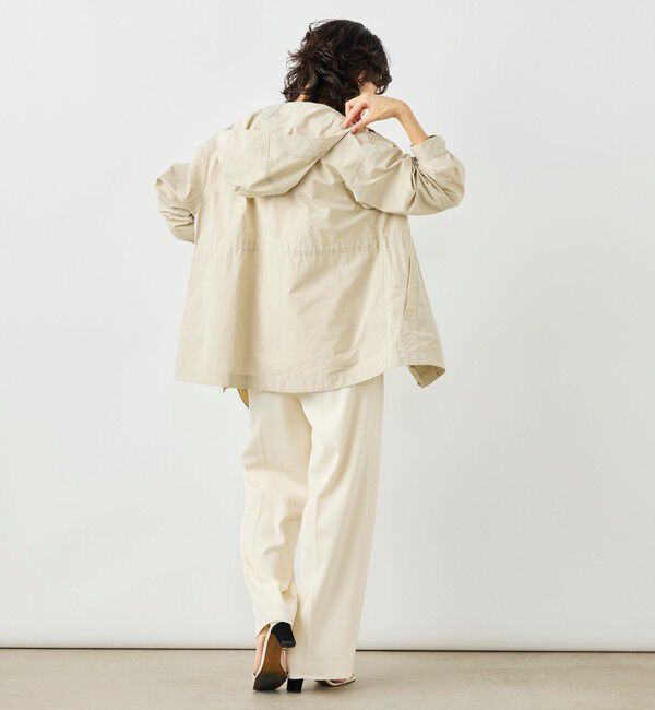 NOLLEY'S「【WEB＆一部店舗限定色アイテム】ウォッシャブル2WAY撥水フーテッドブルゾン」|ブルゾン・スタジャン|