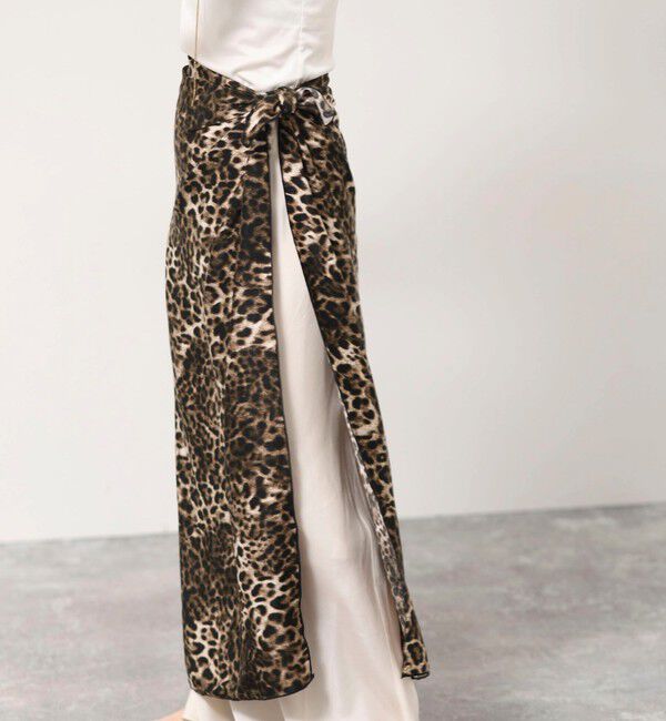 grace grace「【grace grace/グラスグラス】レオパードストール」|ストール|